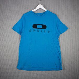 Oakley Teal Logo Short Sleeve Tee